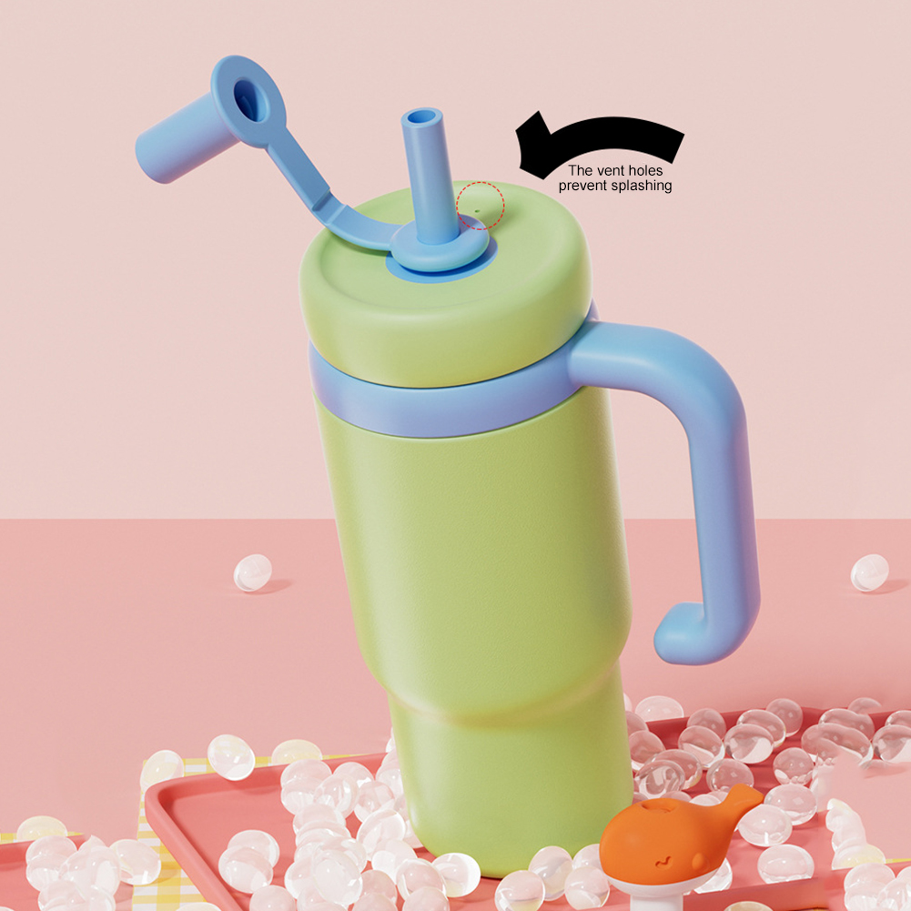 24oz Stainless Steel Whale Fou - Stainless Steel Straw ulasan dan harga