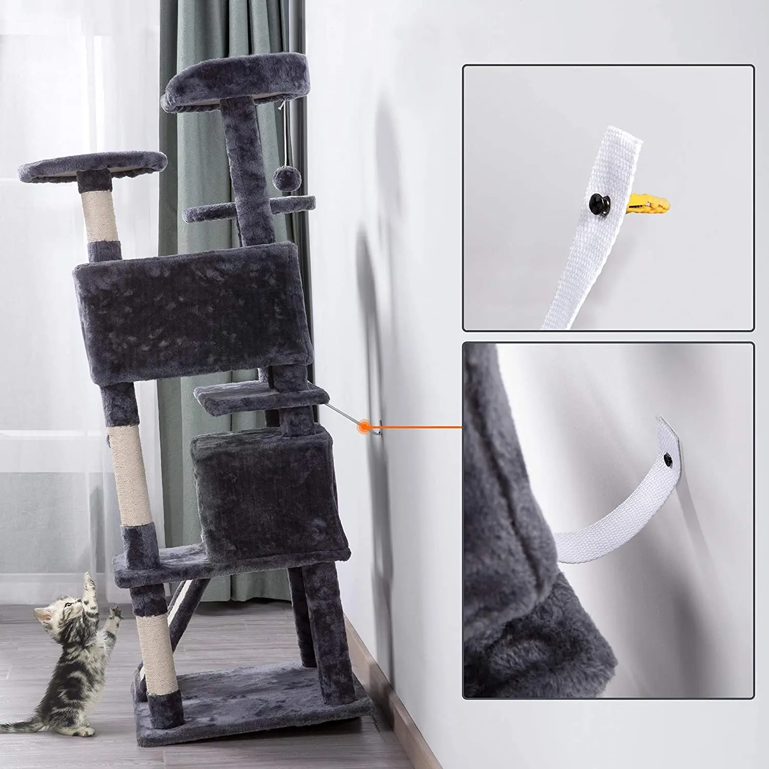 Modern Luxury Cat Climbing Fra - Sustainable Living Home ulasan dan harga