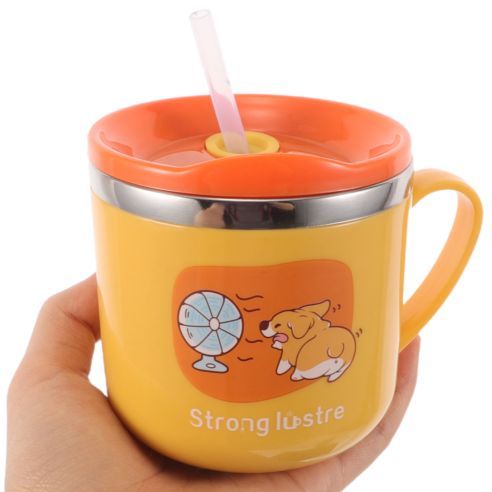 2Pcs Stainless Steel Kids Cups - Stainless Steel Straw ulasan dan harga