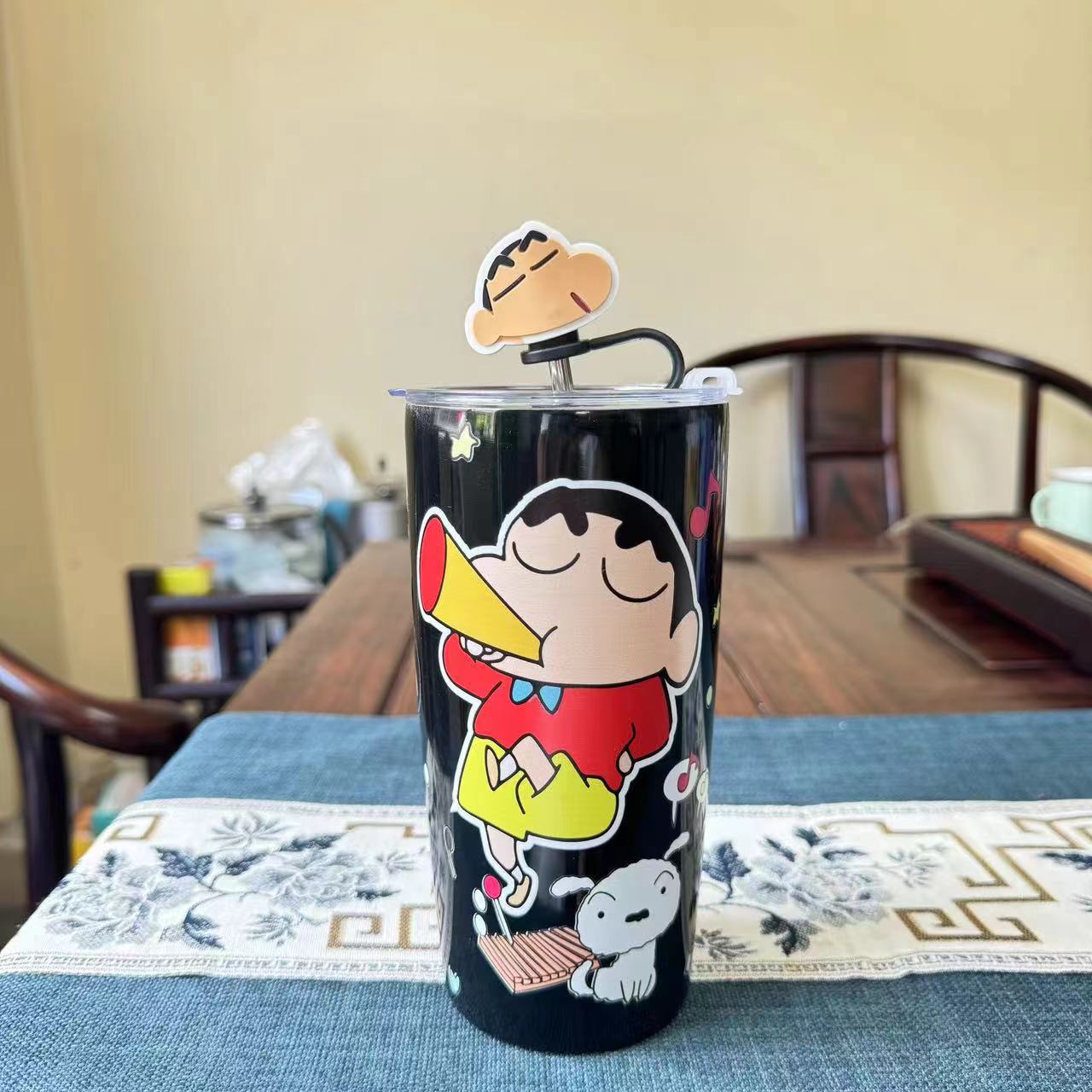 Anime Crayon Shinchanss Stainl - Stainless Steel Straw ulasan dan harga