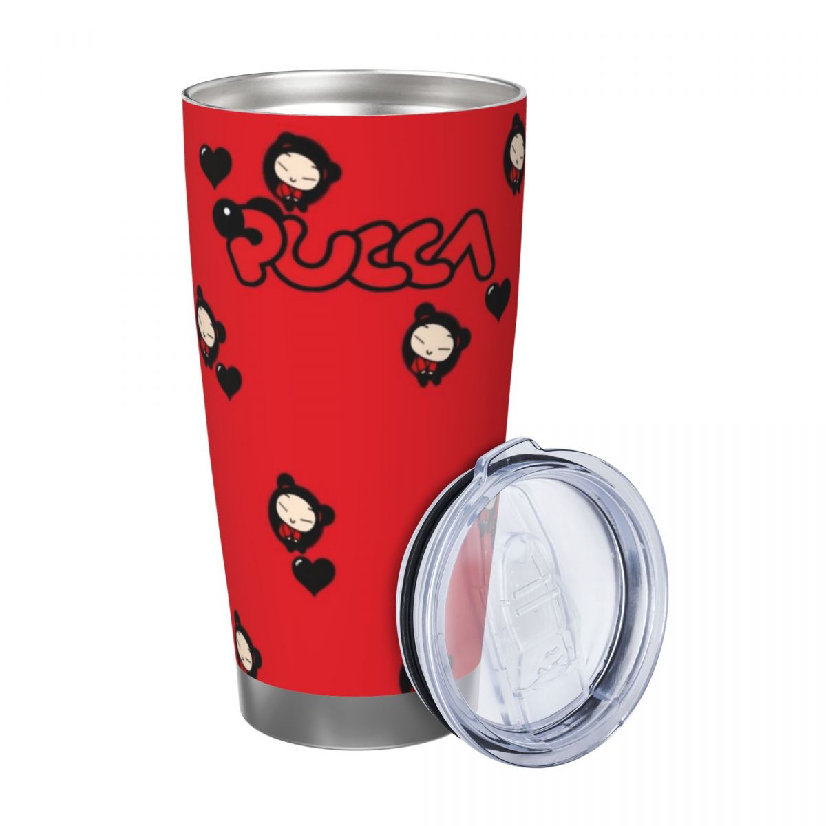 Cute Cartoon Pucca 20oz Stainl - Stainless Steel Straw ulasan dan harga