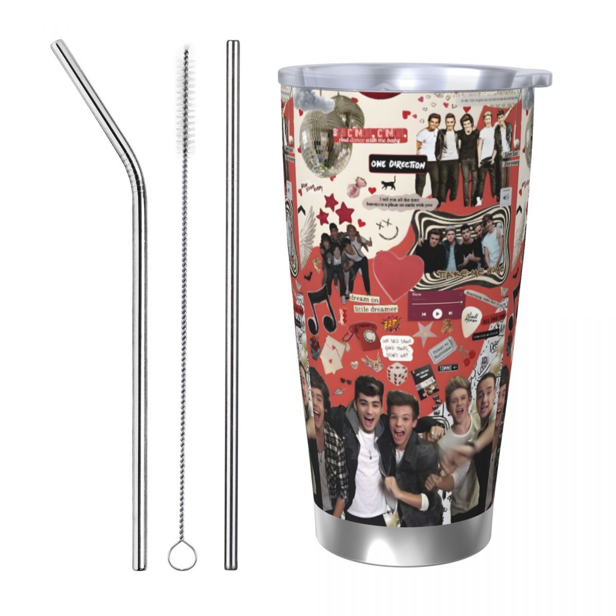 O-One-D-Directions 20oz Stainl - Stainless Steel Straw ulasan dan harga